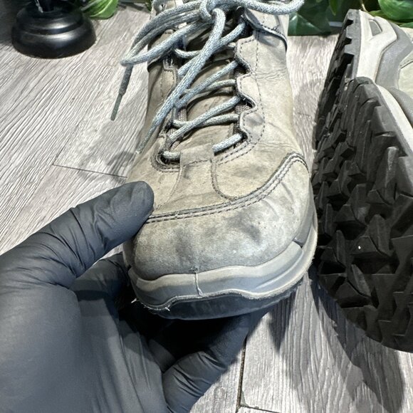 Lowa Locarno GTX Lo Hiking Shoes Brown Leather Waterproof Women 9.5 - Picture 10 of 11